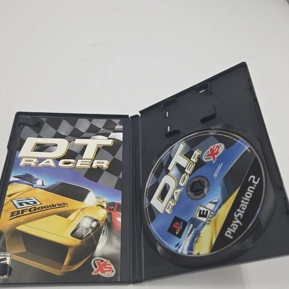 DT Racer PS2 PlayStation 2 Game Black Label Complete CIB Manual